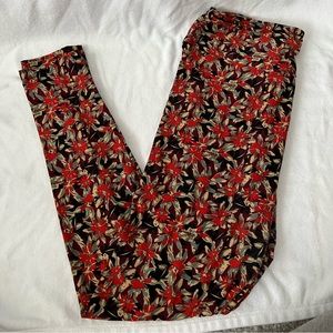 LuLaRoe Leggings, Floral Pattern